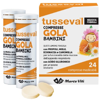 TUSSEVAL Gola Bamb.24Cpr mast.