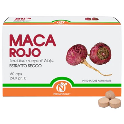 NATURINCAS MACA ROJO 60 Cpr