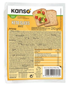 KANSO Keto Slices White 210g