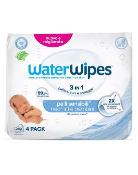 WATERWIPES Bio Salv.4x60pz
