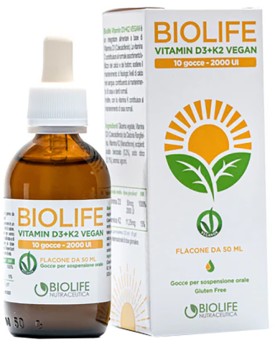 BIOLIFE Vitamin D3+K2 Gtt 50ml
