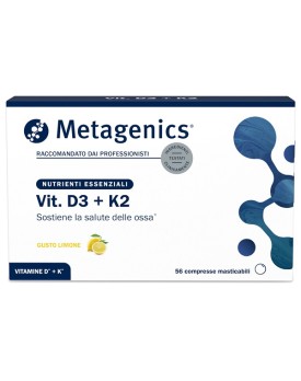 VITAMINA D3+K2 56 Cpr METAGEN. VITAMINA D3+K2 56 Cpr METAGEN.