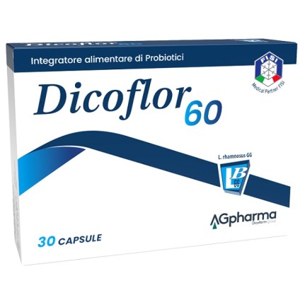 DICOFLOR-60 Ferm.Latt.30 Cps