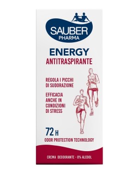 SAUBER  Deo 72H Energy Crema