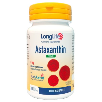 LONGLIFE ASTAXANTHIN*VEGAN 8mg LONGLIFE ASTAXANTHIN*VEGAN 8mg