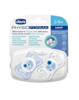 CH Succh.Light Blu Sil.2-6m2pz