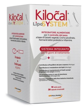 KILOCAL LipoSystem 20Cpr+10Stk