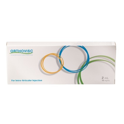 SIRINGA INTRA-ARTICOLARE ORTHOVISC 2 ML 15 MG/ML 3 PEZZI