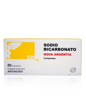 SODIO BICARB*50CPR 500MG