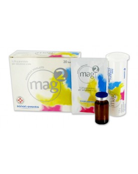 MAG 2*orale soluz 20 flaconcini 10 ml 1,5 g/10 ml
