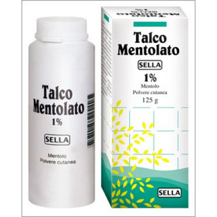 TALCO Mentol.1% 100g SELLA