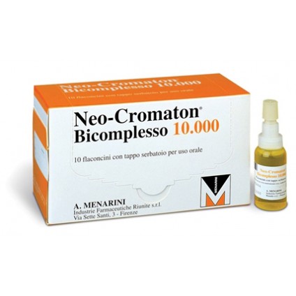 NEOCROMATON BICOMPLESSO 10.000*orale soluz 10 flaconcini 15ml