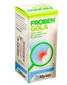 FROBEN GOLA*spray mucosa orale 15 ml 0,25%