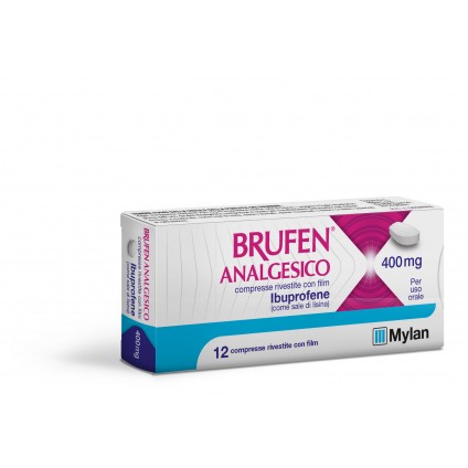 BRUFEN ANALGESICO*12 cpr riv 400 mg