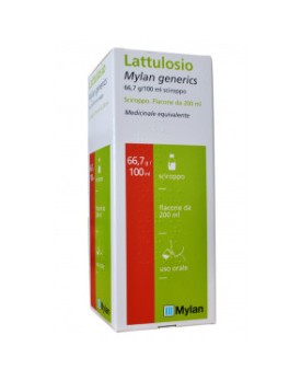 LATTULOSIO (MYLAN GENERICS)*scir 200 ml 66,7 g/100 ml flacone