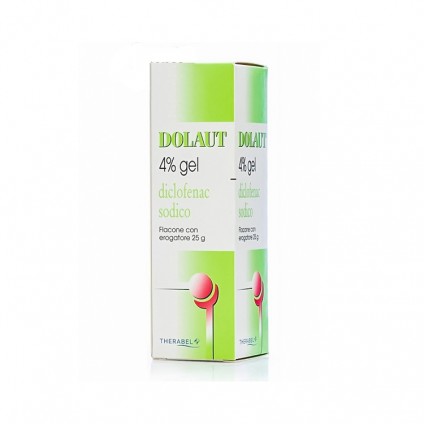 DOLAUT*GEL SPRAY FL 25G 4%