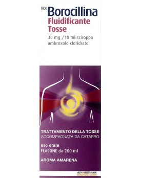 NEOBOROCILLINA FLUIDIFICANTE TOSSE*sciroppo 1 flacone 200 ml 30 mg/ml