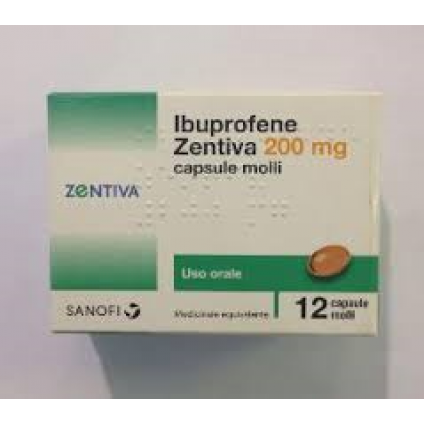 IBUPROFENE 200mg 12 Cps ZTV