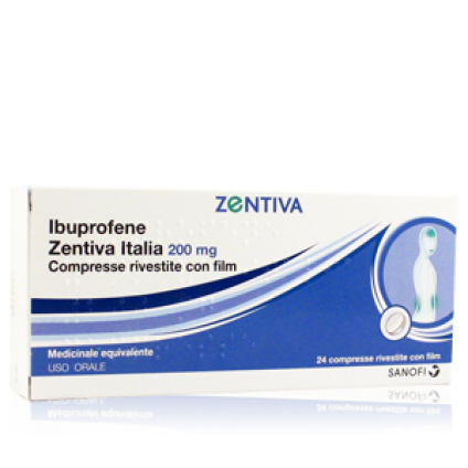 IBUPROFENE 200mg 24 Cpr ZTV