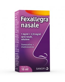 FEXALLEGRA NASALE*spray nasale 10 ml 1 mg/ml + 3,55 mg/mlml