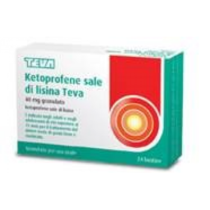 KETOPROFENE 24 Bust.40mg TEVA