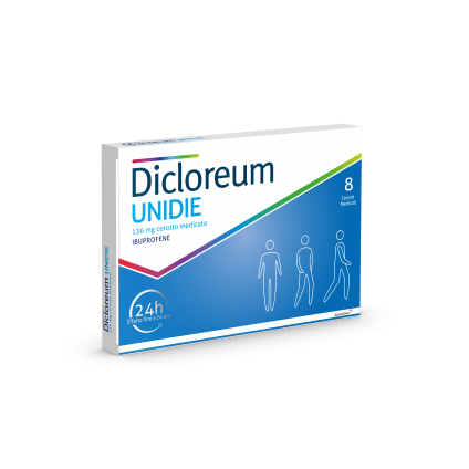 DICLOREUM-Unidie 8Cer.Med.24H