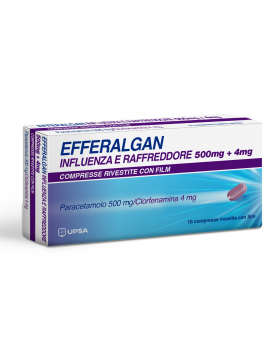 EFFERALGAN Inf&Raf.500+4 16Cpr