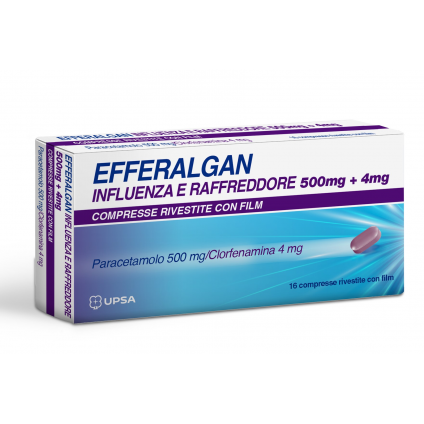 EFFERALGAN Inf&Raf.500+4 16Cpr