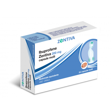 IBUPROFENE 200mg 24 Cps ZTV