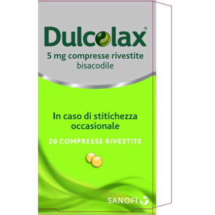 DULCOLAX*20 cpr riv 5 mg