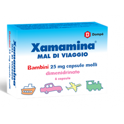 XAMAMINA*BB 6CPS 25MG