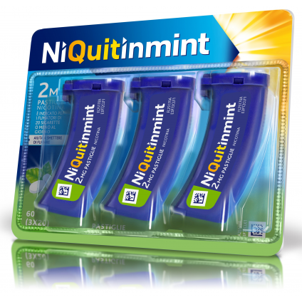 NIQUITIN Mini 60 Past.2mg