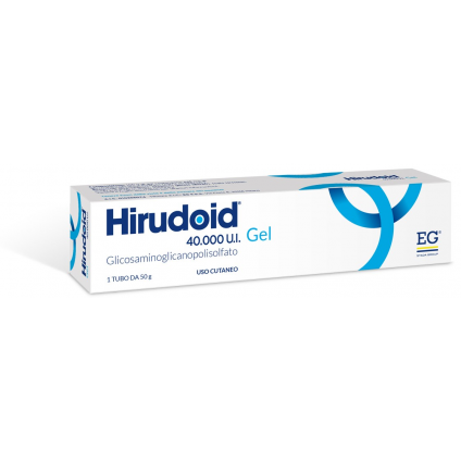 HIRUDOID*gel derm 50 g 40.000 UI