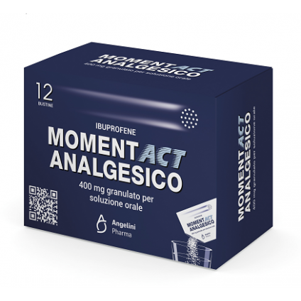 MOMENTACT ANALGESICO*12BUST