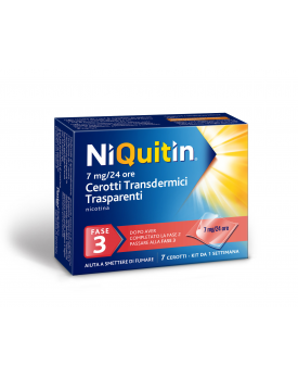 NIQUITIN*7 Cer.Transd. 7mg/24H