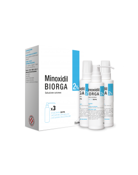 MINOXIDIL Sol.Cut.3fl.2%BIORGA