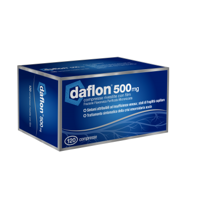 DAFLON*120CPR RIV 500MG