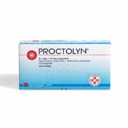 PROCTOLYN*10SUPP 0,1MG+10MG