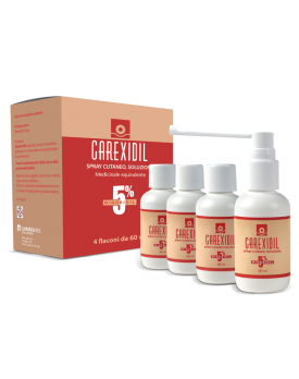 CAREXIDIL*5% Spy Cut.4x60ml