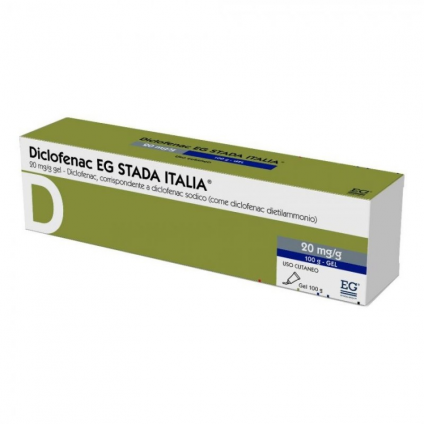 DICLOFENAC Gel 20mg/g 100g EG