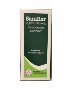 SANIFLOR Collut.0,15% 120ml