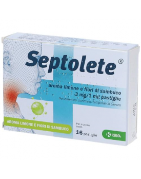 SEPTOLETE Lim.Fior.3mg+1mg 16c