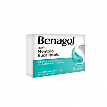 BENAGOL 24 Past.Ment/Eucal.