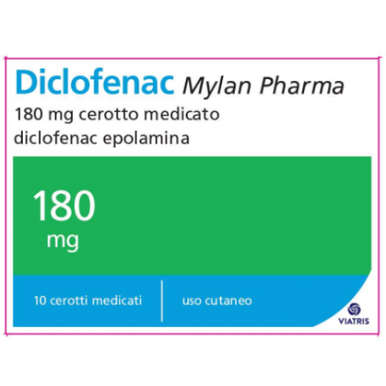 DICLOFENAC 180mg10Cer.Med.MYL