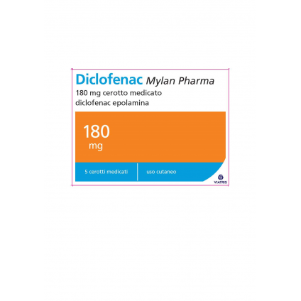 DICLOFENAC 180mg 5Cer.Med.MYL