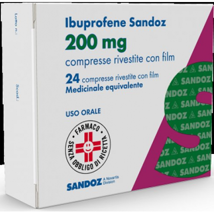 IBUPROFENE 200mg 24 Cpr SDZ