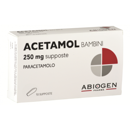 ACETAMOL*10 Primesupp.250mg