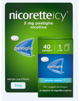 NICORETTEICY 40 Past.2mg