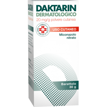 DAKTARIN*polv cutanea 30 g 20 mg/g