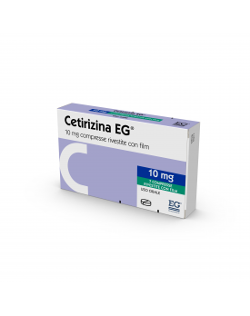 CETIRIZINA 10mg  7 Cpr EG